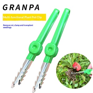 Pince de jardinage en acier inoxydable pour la maison, idéale pour le désherbage, la cueillette de semis et la préparation de graines, pour la plantation de légumes et de fleurs - Product Image 3
