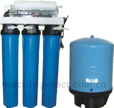 3 stages big flow drinking water filter machine 20" slim blue water filter housing 20" * 2.5" thin water purifier bottle
