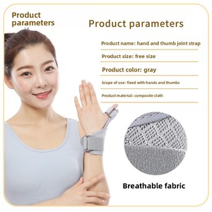 Équipement de rééducation de ceinture de fixation de <span class=keywords><strong>pouce</strong></span> de main de gros direct d'usine pour l'équipement de protection d'articulation de doigt d'entorse de fracture de main - Product Image 5