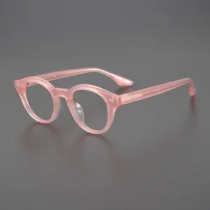 Brand Designer fatto a mano occhiali da vista in acetato montatura occhiali 8113 fornitore di occhiali da vista da uomo donna retrò