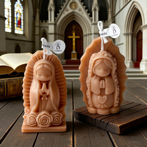 <span class=keywords><strong>Vela</strong></span> de la Virgen María Estilo Dibujos Animados <span class=keywords><strong>con</strong></span> Hermosa Forma para Accesorios de Fotografía Religiosa - Product Image 3