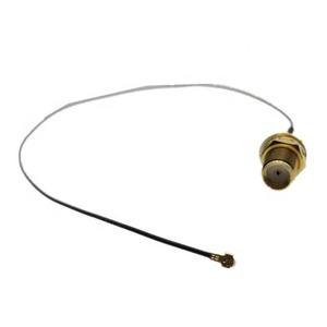 Câble d'antenne WiFi U.FL Mini PCI vers SMA personnalisé en usine, connecteur RF UFL MHF4 SMA femelle 0,81 mm - Product Image 4