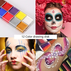 อายไลเนอร์เครื่องสำอางสำหรับเด็ก12สีทาตัวสำหรับปาร์ตี้ฮาโลวีน - Product Image 5