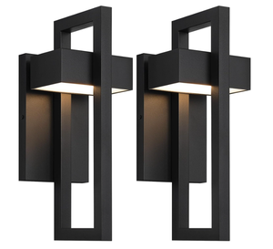 Appliques murales d'extérieur moderne extérieur LED applique murale extérieure éclairage 13.6 pouces pour <span class=keywords><strong>maison</strong></span> porte d'entrée porche garage patio - Product Image 1