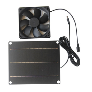 แผงพลังงานแสงอาทิตย์ขนาด6W แบบพกพาขนาดเล็กสำหรับสัตว์เลี้ยงสุนัขไก่บ้านแมวพัดลมระบายความร้อนพลังงานแสงอาทิตย์ - Product Image 5