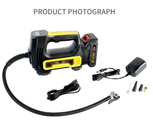 <span class=keywords><strong>Compresseur</strong></span> d'air portable HF3677 pour pneus de voiture et ballons de football, mini <span class=keywords><strong>compresseur</strong></span> d'air pour voiture - Product Image 1
