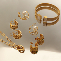2025 vente chaude collier ras du cou avec fermoir OT trombone chaîne avec O pendentif à breloque collier ensemble de bijoux pour les femmes cadeau