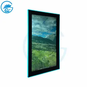 43 inch Acrylic LED ánh sáng bezel dọc cảm ứng hồng ngoại Màn hình LCD màn hình