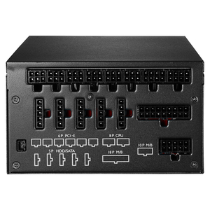 CoolerMaster V1200 पूरी तरह से मॉड्यूलर 1200W बिजली की आपूर्ति 80 प्लस प्लेटिनम के साथ पीएसयू चुप Fanless मोड आपरेशन - Product Image 3