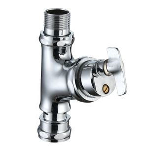 Valvola WC Moderna in Ottone Cromato a Montaggio a Parete con Scarico Ritardato, Facile Installazione, Valvola Angolare da 1 Pollice per Risparmio Idrico - Product Image 2