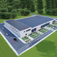 Fournisseur direct d'usine, Piececool, 100% fabriqué en Chine, maisons conteneurs imperméables, structure en acier préfabriquée, entrepôt, bâtiment, usage bureautique