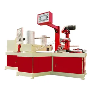 Precision Paper Tube Core Cutting Machine Recutter Other Production Capacity White+red (can Be Appointed)