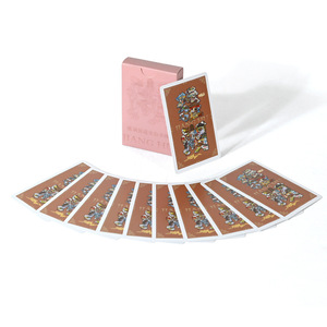 Cartas de juego personalizadas 57x87mm, papel estucado con esquinas redondeadas, promoviendo 56 culturas étnicas para juegos de cartas - Product Image 2