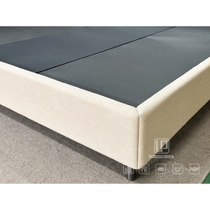 Best Quality Modern Tufted Button Linen Upholstered Platform Frame Low Profile <strong>Full</strong> Queen King Size <strong>Bed</strong> <strong>Set</strong> <strong>for</strong> Bedroom - Product Image 3
