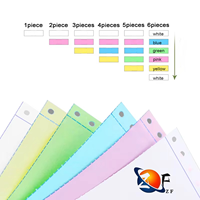 Impresora de forma continua de recibo de factura Impresión de oficina A4 Copia Papel sin carbón Personalizar Fábrica Oem 1-6 capas 500 hojas