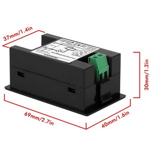 Voltmètre numérique AC 500V 100A, ampèremètre, panneau LED 2 en 1, multimètre, testeur <span class=keywords><strong>de</strong></span> tension et d'<span class=keywords><strong>ampérage</strong></span> à 2 fils - Product Image 6