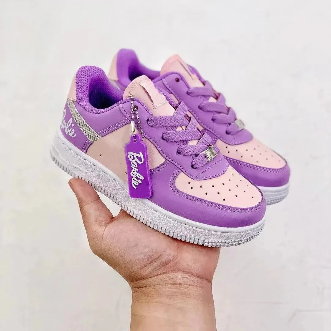 Chaussures de marque à la mode pour enfants chaussures roses de haute qualité pour filles vente en gros