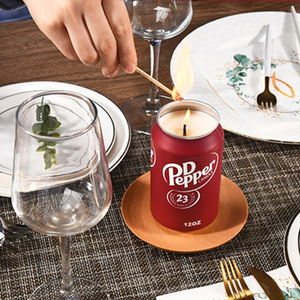 Velas de cera de soja modernas al por mayor con logotipo personalizado, velas perfumadas divertidas hechas a mano para decoración del hogar, bodas y Navidad - Product Image 2