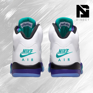 Air Jordan 5 Retro 'Grape' 2025, Suela de Goma Blanca Antideslizante, Zapatos Deportivos de Baloncesto, Zapatillas Casuales - Product Image 4