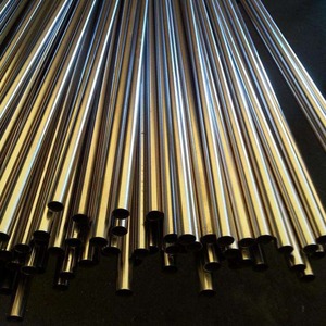 ท่อเหล็กสแตนเลส ASTM A270 316L ความเงางามสูง สำหรับงานสุขภัณฑ์ ท่อเหล็กสแตนเลสความแม่นยำสูง - Product Image 1