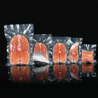 Sacs sous vide transparents ECO de qualité alimentaire pour l'emballage d'arachides, de noix et de snacks, logo personnalisé, vente en gros