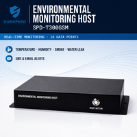 Système de surveillance environnementale dynamique pour salle informatique, système de sécurité des équipements informatiques, alarme TCP en métal