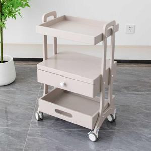 Carrito de Peluquería Desmontable de Alta Gama Zxm, Carrito Dorado para Asistente de Peluquería con Ruedas Universales Antienredos - Product Image 2