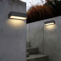 9W Surface Decor Hotel Indoor Steps Salle de bain IP65 Outdoor LED Wall Light Interior up Down Led Wall Lamp Lighting
