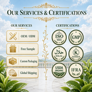 Absolue de thé <span class=keywords><strong>vert</strong></span> naturel (Camellia Sinensis) pour parfums, cosmétiques, aromathérapie, bougies et savons – Parfum frais et herbacé - Product Image 4