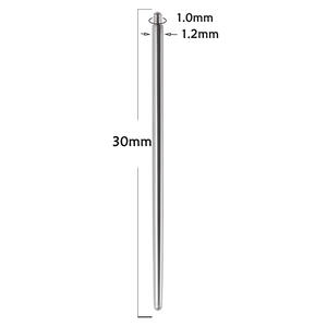 <span class=keywords><strong>Tige</strong></span> de guidage Piercing 316 Acier inoxydable Goupille de guidage Lip Piercing Guide Rod Pin <span class=keywords><strong>Tige</strong></span> filetée interne Outil de perçage - Product Image 5