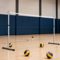 Équipement d'entraînement professionnel Chuansi, filet de volley-ball de haute qualité en nylon durable pour la pratique