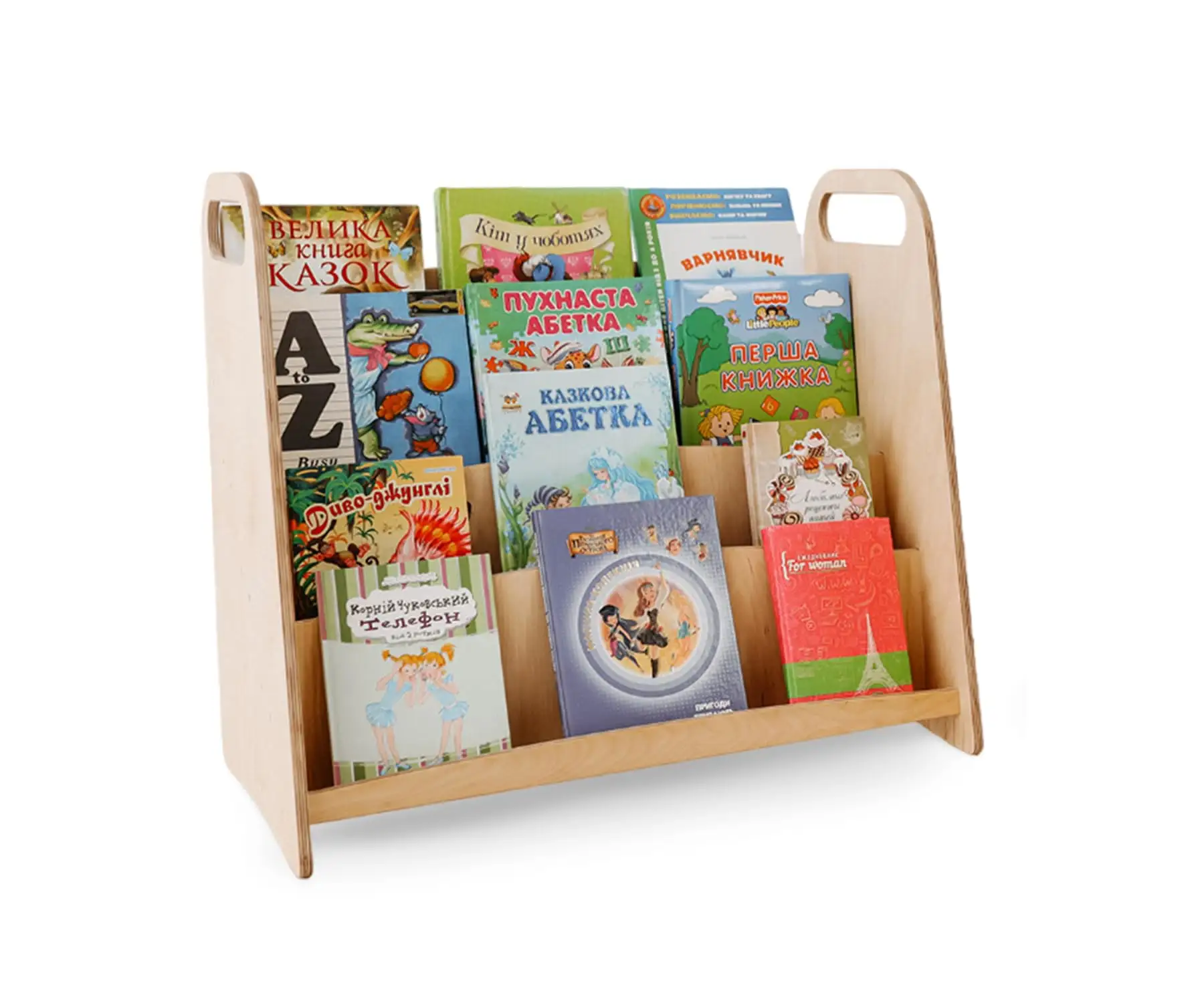 Aangepaste Montessori Boekenplank Voor Peuter Boek Display Plank Boekenrek Organizer