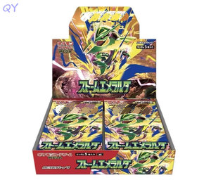 QY MEGA Storm Metal Booster Box Cartes TCG japonaises Emballage en carton imprimé en couleur Jeu de stratégie - Product Image 1
