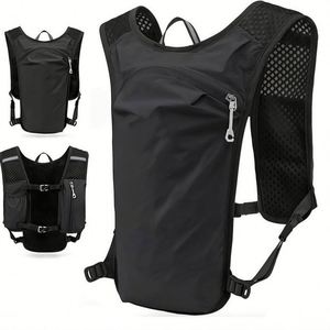 Sac à dos d'hydratation ultra-léger et imperméable en polyester, nouveau style, avec logo personnalisé, pour course de marathon, course à pied et sport, à double bandoulière - Product Image 2