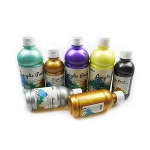 Peinture acrylique ordinaire à base d'eau, gamme artistique, vente en gros, Kit de couleurs