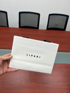 Sacchetti Regalo di Lusso Personalizzati in Cartone Riciclato per Piccole Imprese e Negozi al Dettaglio, con Logo Laminato Offset - Product Image 2