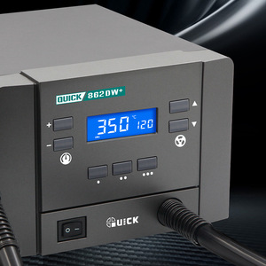 Station de dessoudage à air chaud Quick 862DW+ avec affichage numérique, température réglable, usage général - Product Image 1