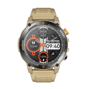 Reloj deportivo HKSF J300 para exteriores con llamadas por Bluetooth, pantalla HD de 1.52 pulgadas, monitor de frecuencia cardíaca, oxígeno en sangre, salud femenina, llamadas por Bluetooth de modo dual, linterna. - Product Image 5