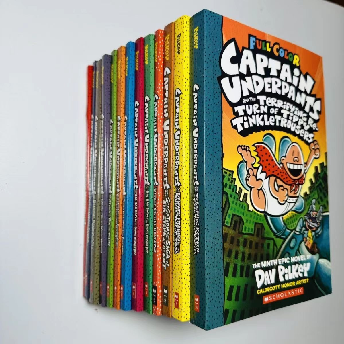 Captain Underpants Comic Books - Full Color Fun for Kids