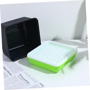 Plateaux de semis en plastique rectangulaires pour usage domestique Récipients de <span class=keywords><strong>culture</strong></span> d'eau pour semer et cultiver des germes de soja d'arachide - Product Image 6