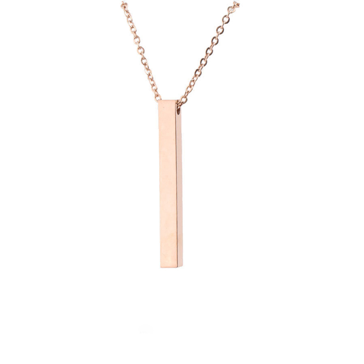 Collier en or rose