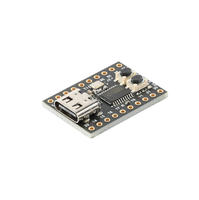 Papan Pengembangan Inti CH552 Asli Original Seri 51, Papan Sistem 24MHz CH552T, Modul Papan Pembelajaran