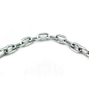 Stainless Steel DIN 766 Polished Short Link Chain