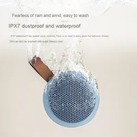 Microphone dynamique portable sans fil Y6, mini, magnétique, étanche pour extérieur et salle de bain, avec subwoofer et suppression du bruit cardioïde