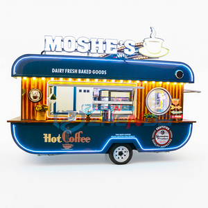 Quiosco de Jugos Móvil de Acero para Exteriores con Certificación CE, con Cobertizo, 2 Ruedas, Color Personalizado, Vitrina Exhibidora, Carrito de Comida - Product Image 6