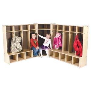 Hiện đại miễn phí-đứng Áo Locker băng ghế dự bị cho các trường học daycare mẫu giáo mầm non bằng gỗ góc phòng lưu trữ tủ Montessori - Product Image 2