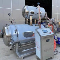 Modèle 800*1500 Stérilisateur de pasteurisateur d'autoclave vertical horizontal semi-automatique automatique