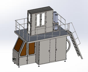 เครื่องบรรจุกล่องปลอดเชื้ออัตโนมัติแบบใหม่รวมทั้งปั๊มไฟฟ้าและระบบควบคุมพีแอลซี - Product Image 1