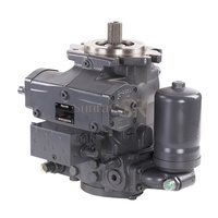 Bomba Hidráulica de Pistones Axiales de Desplazamiento Variable Rexroth A4VG56 para Equipos de Construcción
