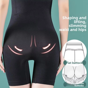 Wholesale Women's <b>Underwear</b> High Waist Shaping <b>Boyshort</b> Panties Tummy Control Butt Lifting Slimming Shorts Shapewear Shaper - Product Image 2